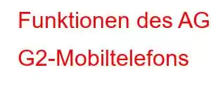 Funktionen des AGM G2-Mobiltelefons