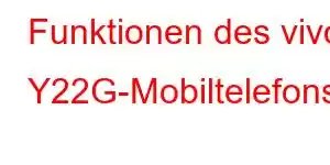 Funktionen des vivo Y22G-Mobiltelefons