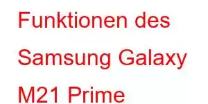 Funktionen des Samsung Galaxy M21 Prime Edition-Handys