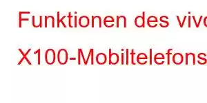 Funktionen des vivo X100-Mobiltelefons