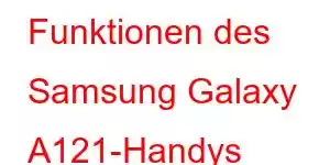 Funktionen des Samsung Galaxy A121-Handys