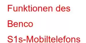 Funktionen des Benco S1s-Mobiltelefons