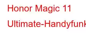 Honor Magic 11 Ultimate-Handyfunktionen