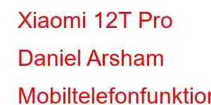 Xiaomi 12T Pro Daniel Arsham Mobiltelefonfunktionen