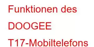 Funktionen des DOOGEE T17-Mobiltelefons