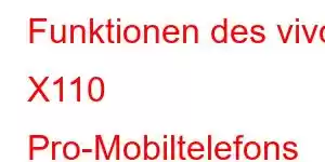 Funktionen des vivo X110 Pro-Mobiltelefons