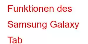 Funktionen des Samsung Galaxy Tab Active3-Mobiltelefons