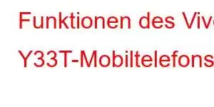 Funktionen des Vivo Y33T-Mobiltelefons